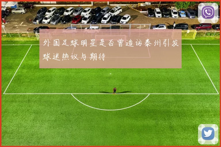 外国足球明星是否曾造访泰州引发球迷热议与期待