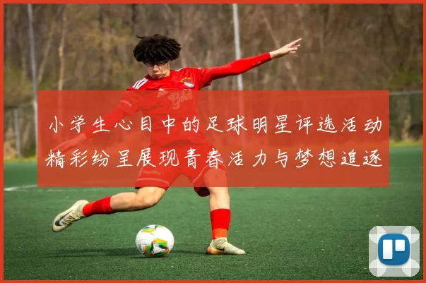 小学生心目中的足球明星评选活动精彩纷呈展现青春活力与梦想追逐