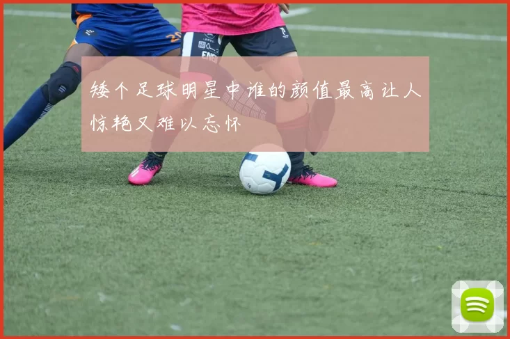 矮个足球明星中谁的颜值最高让人惊艳又难以忘怀